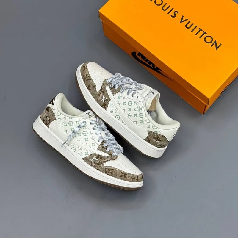کفش کتونی مردانه ایر جردن وان لویی ویتون | Air Jordan 1 Louis Vuitton