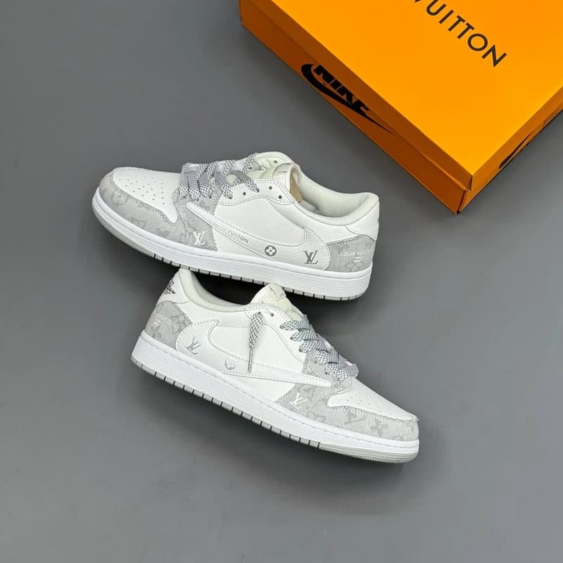 کفش کتونی مردانه نایک ایر جردن1 لویی ویتون | Nike Air Jordan 1 LV