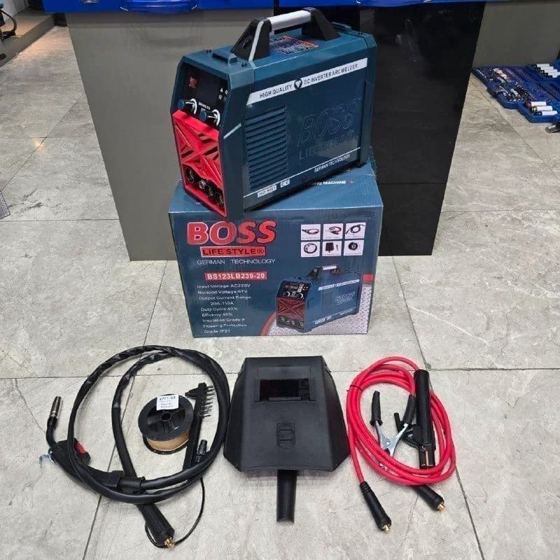 دستگاه جوش ۵۵۰ آمپر الکترود و Co2 باس مدل MIG/MMA-550