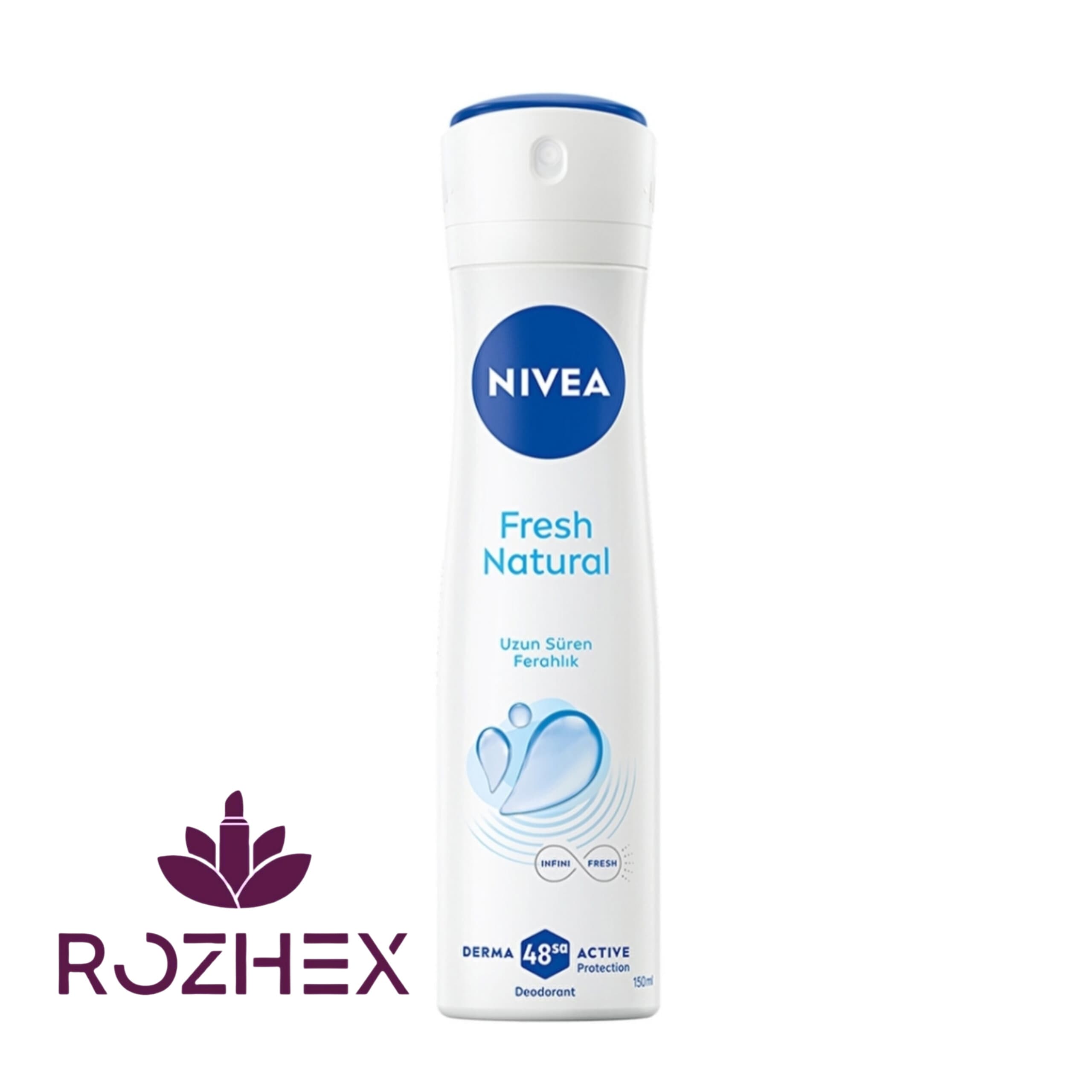 اسپری دئودورانت ضد تعریق نیوآ مدل Fresh Natural