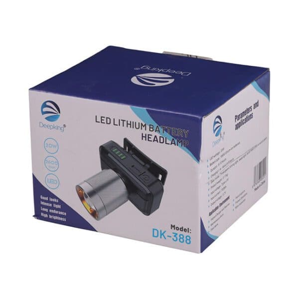 چراغ پیشانی 20 وات زوم دار دیپکینگ DK-388 — تصویر ۳