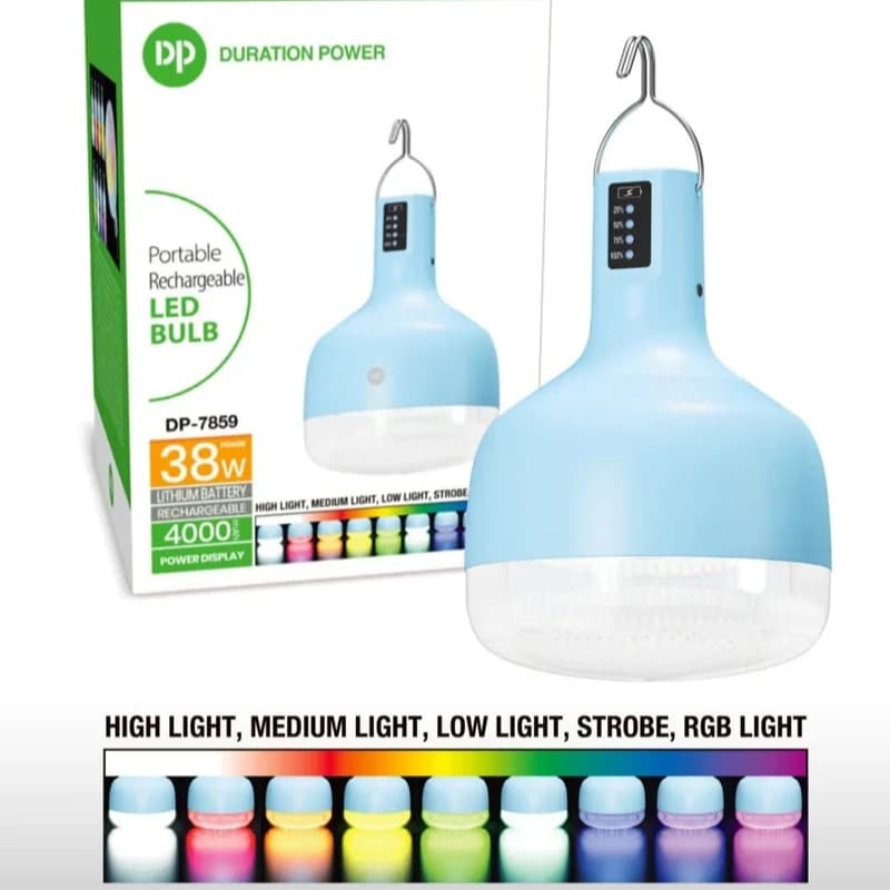 لامپ شارژی ۳۸ وات دیپی مدل DP-7859 — تصویر ۲