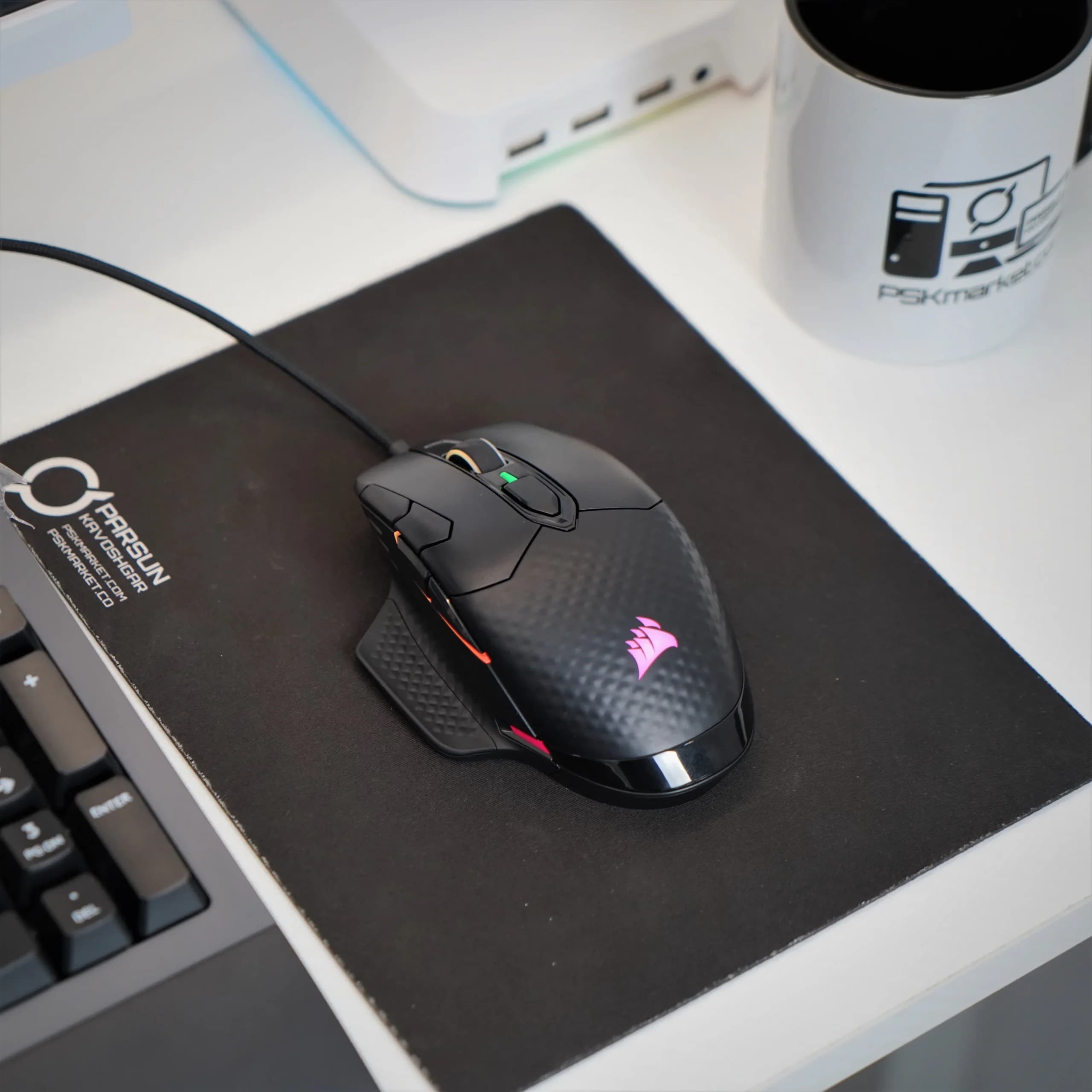 ماوس گیمینگ کورسیر Dark Core RGB PRO — تصویر ۲