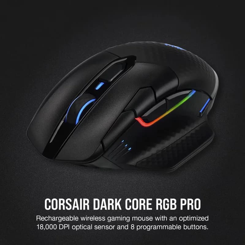 ماوس گیمینگ کورسیر Dark Core RGB PRO — تصویر ۳