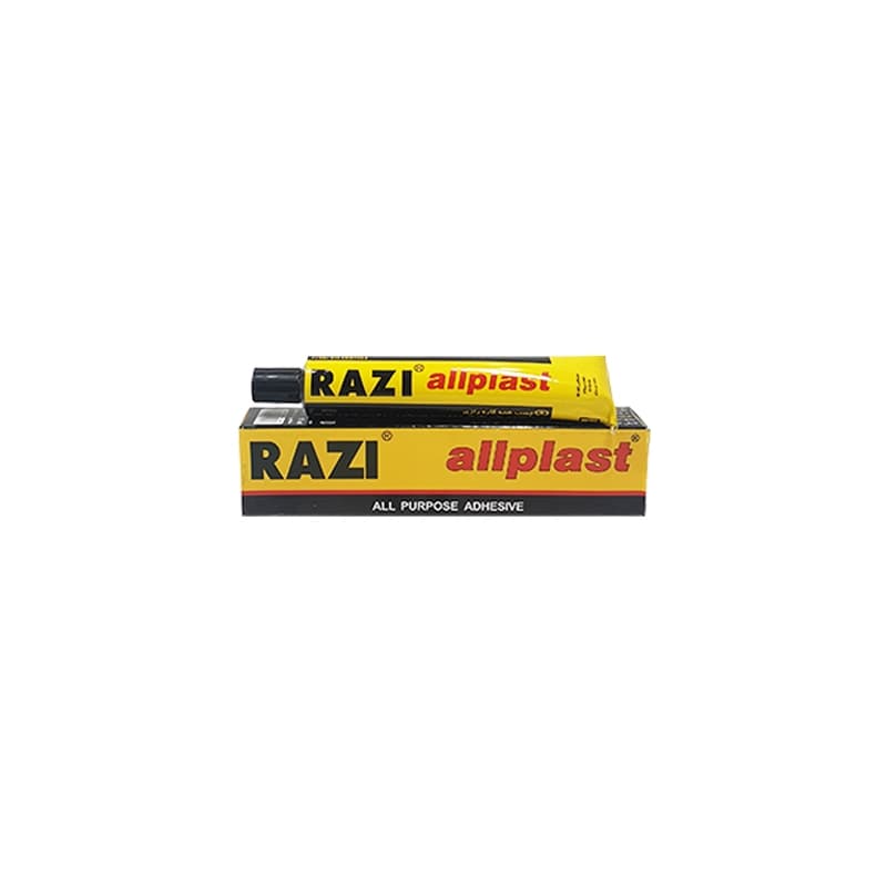 چسب همه‌کاره رازی مدل Allplast رنگ شفاف — تصویر ۲