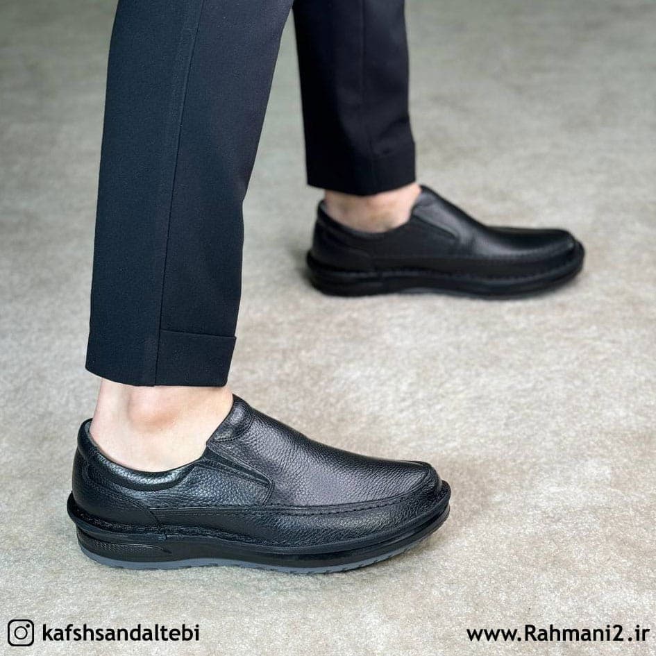 کفش طبی مردانه مدل 501 دکتر برن مخصوص خارپاشنه — تصویر ۳