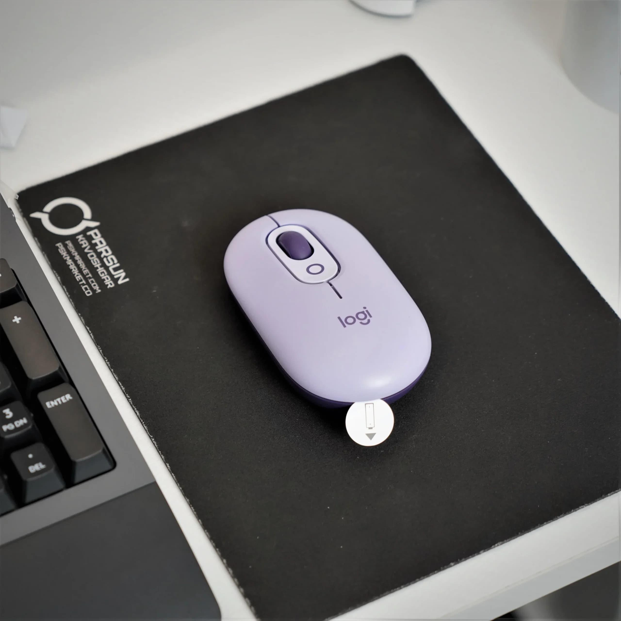 ماوس بی سیم لاجیتک Logitech Pop Mouse — تصویر ۳