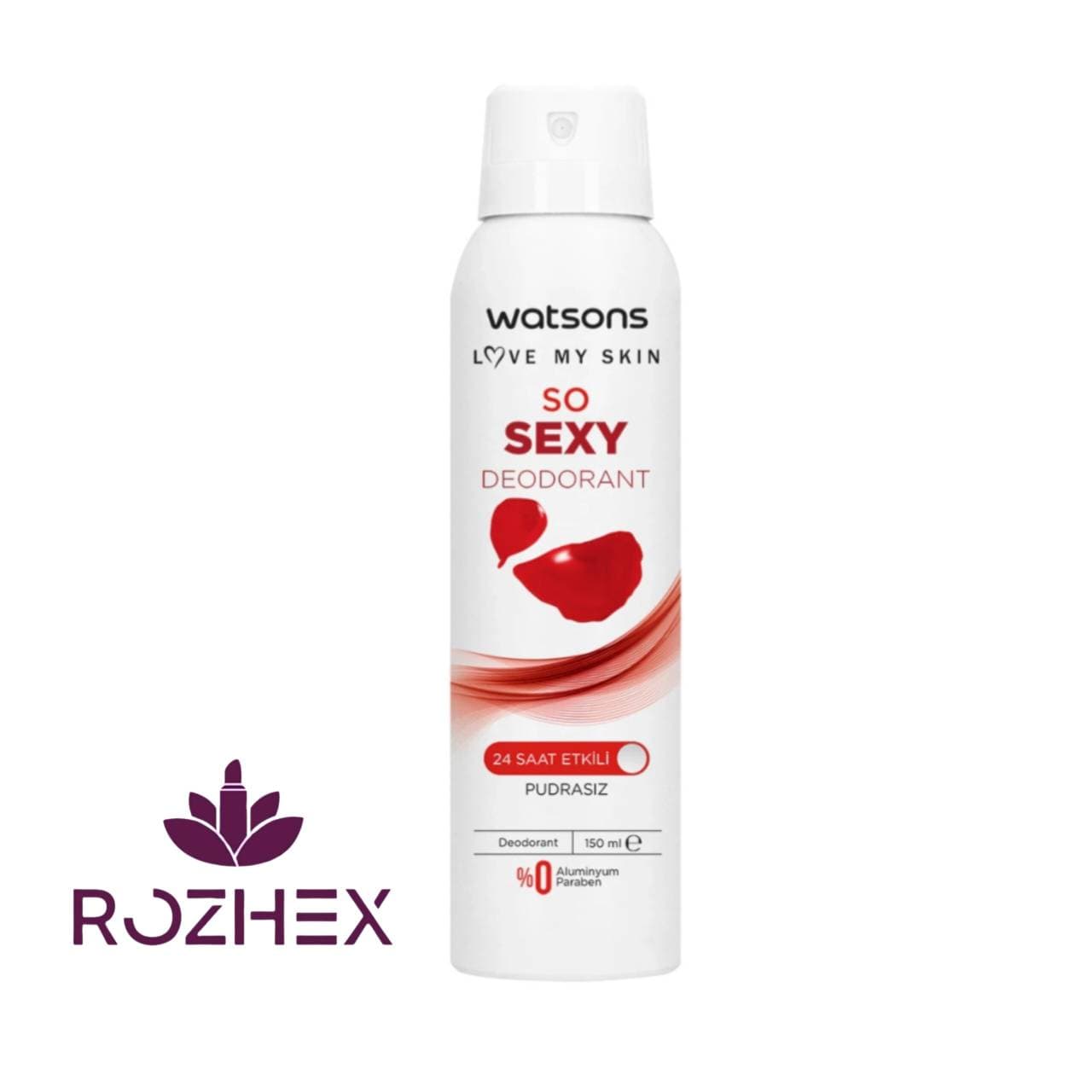 اسپری ضدتعریق واتسون رایحه so exy