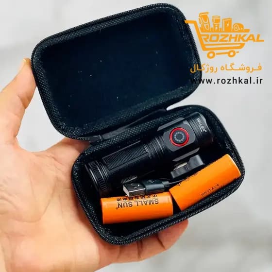 چراغ قوه اسمال سان مدل ZY-W5183 اورجینال — تصویر ۳