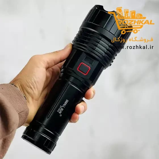 چراغ قوه اسمال سان مدل T312 با برد نور ۱۲۰۰ متر و باتری ۴۱۰۰۰ میلی‌آمپر مدل اصلی — تصویر ۵