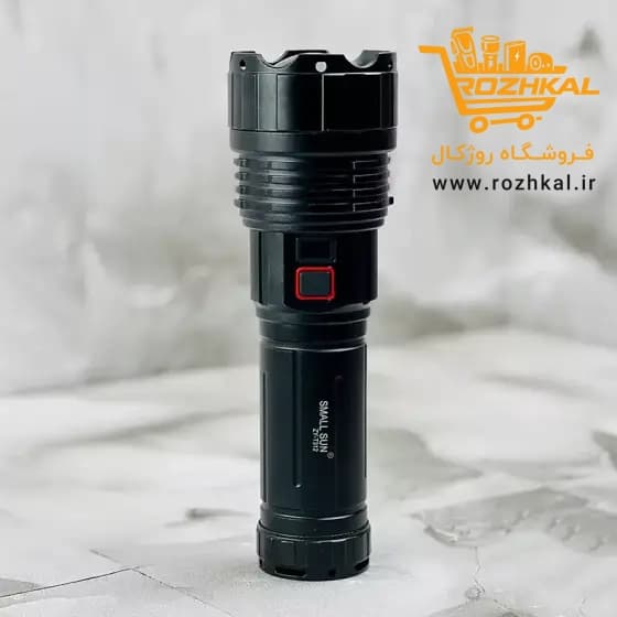 چراغ قوه اسمال سان مدل T312 با برد نور ۱۲۰۰ متر و باتری ۴۱۰۰۰ میلی‌آمپر مدل اصلی — تصویر ۶