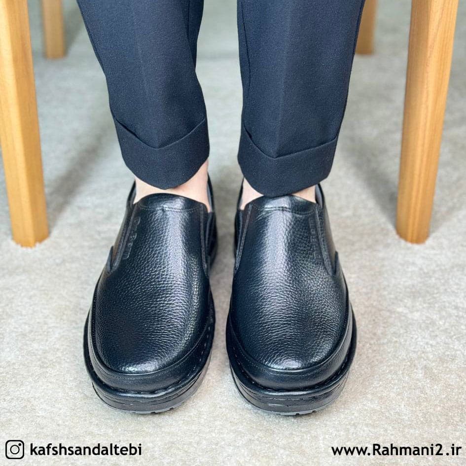 کفش طبی مردانه مدل 101 دکتر برن مخصوص خارپاشنه — تصویر ۶