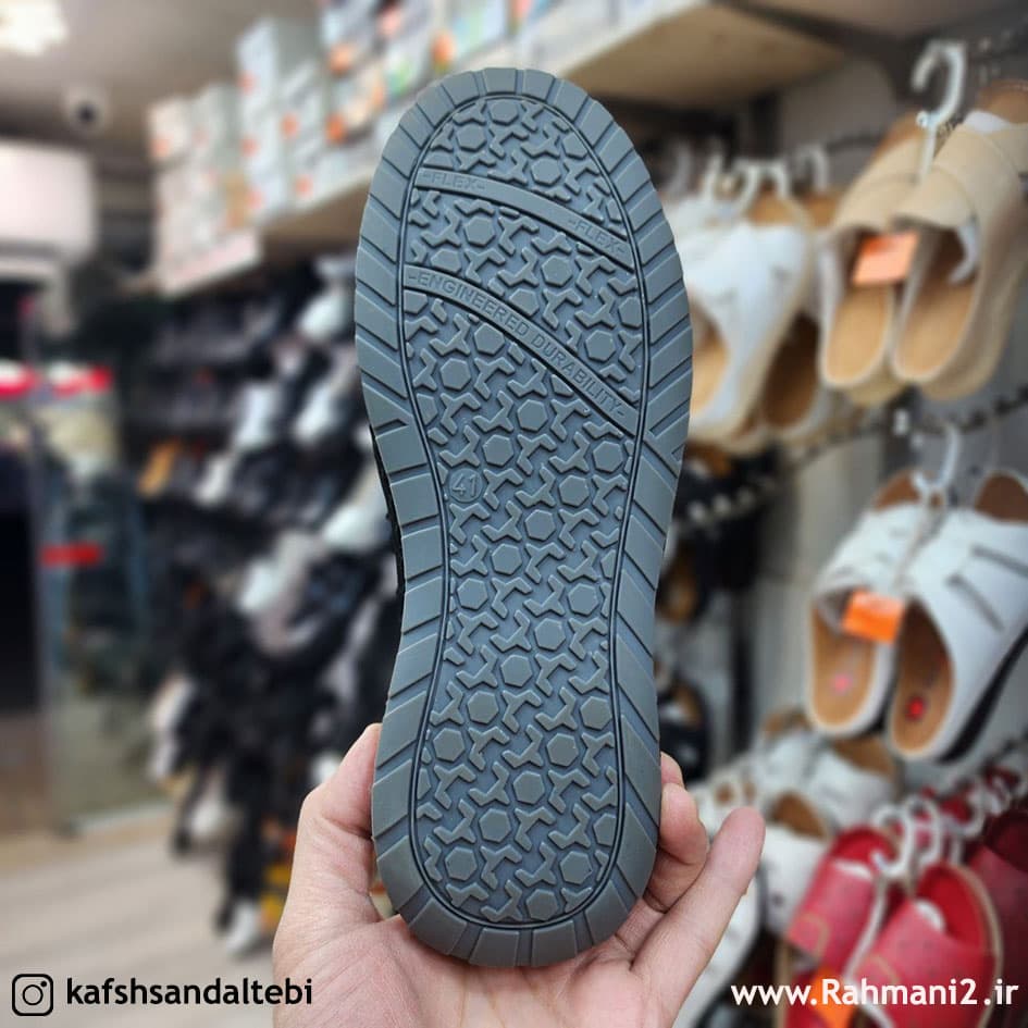کفش طبی مردانه مدل 101 دکتر برن مخصوص خارپاشنه — تصویر ۳