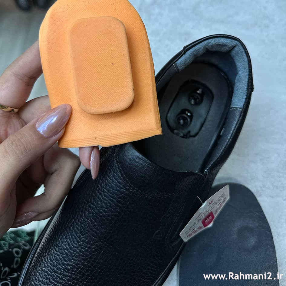 کفش طبی مردانه مدل 101 دکتر برن مخصوص خارپاشنه — تصویر ۴