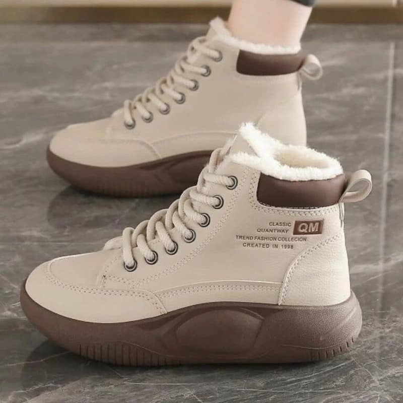 نیم بوت خزدار زنانه مدل فشن | ankle boots water proof