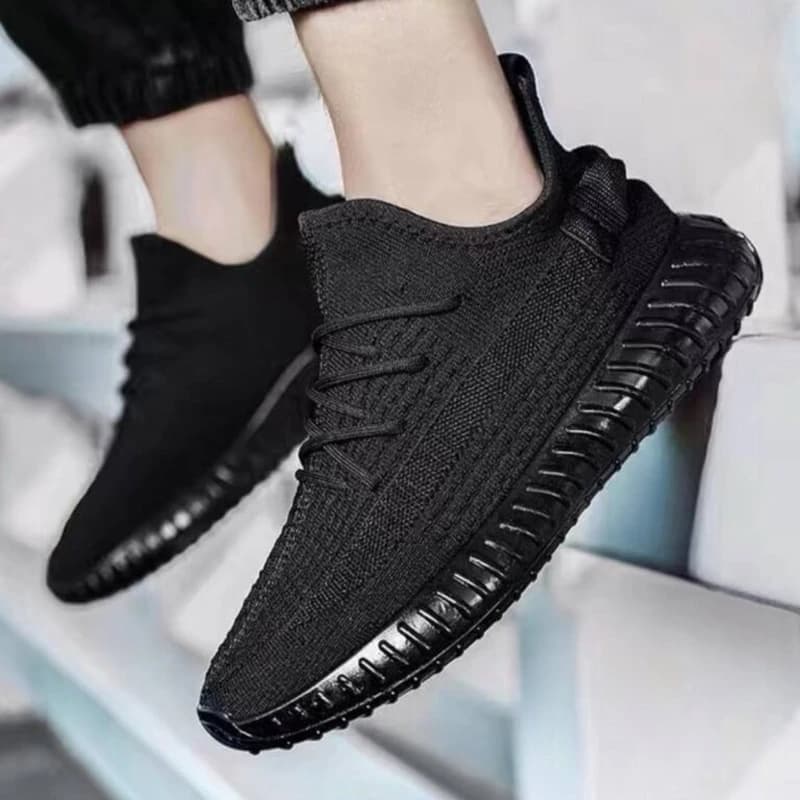 کفش اسپرت مردانه و زنانه مدل جورابی زیره ژله ای | Yeezy Knit Sport Sneakers — تصویر ۴