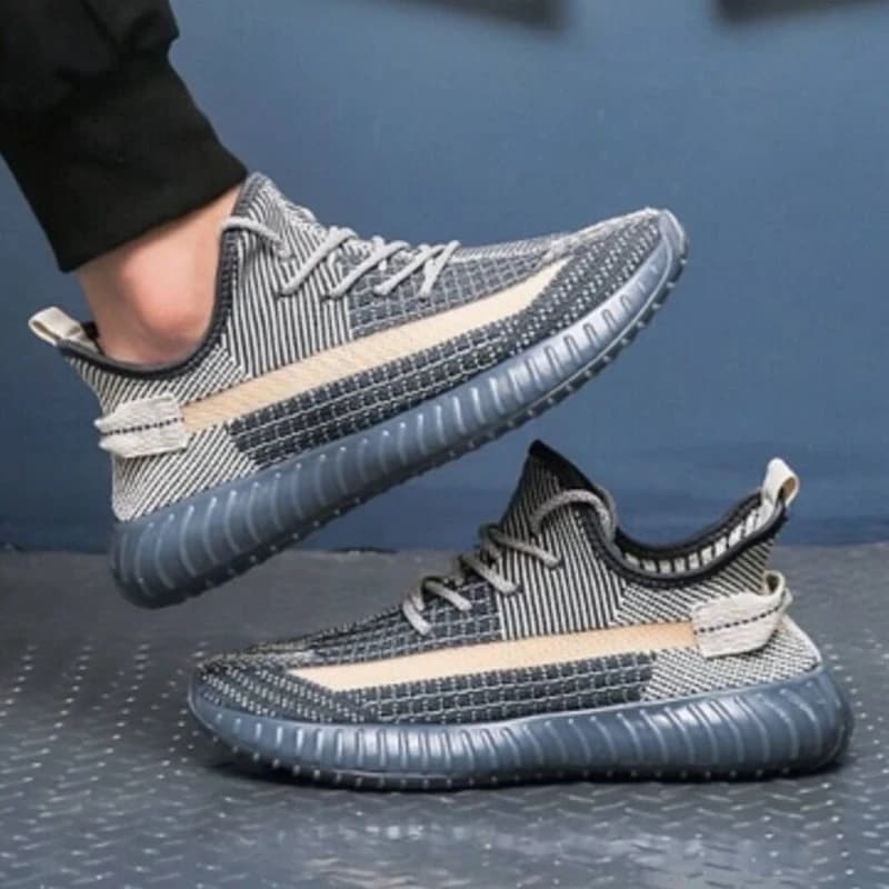 کفش اسپرت مردانه و زنانه مدل جورابی زیره ژله ای | Yeezy Knit Sport Sneakers — تصویر ۲