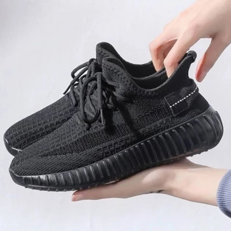 کفش اسپرت مردانه و زنانه مدل جورابی زیره ژله ای | Yeezy Knit Sport Sneakers — تصویر ۵