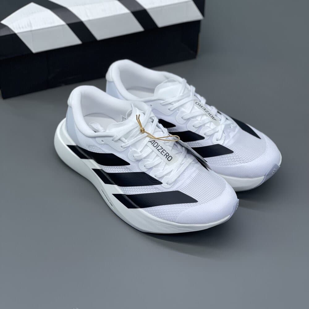 کفش آدیداس آدیزیرو سفید مشکی Adidas Adizero White Black — تصویر ۳