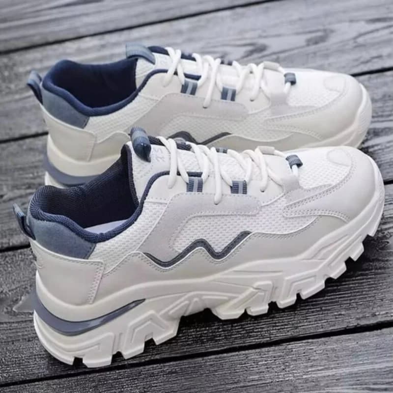 کفش کتونی اسپرت لژدار طبی زنانه مدل ریوا | Riva Platform Sneakers — تصویر ۵