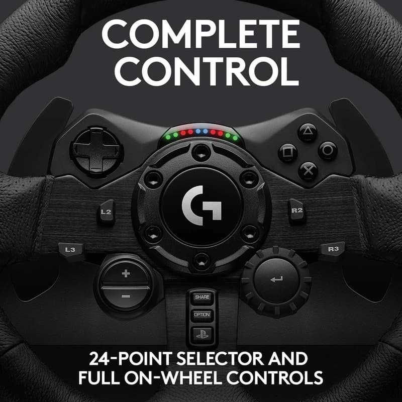 فرمان بازی PlayStation لاجیتک LOGITECH G923 PS5 — تصویر ۵