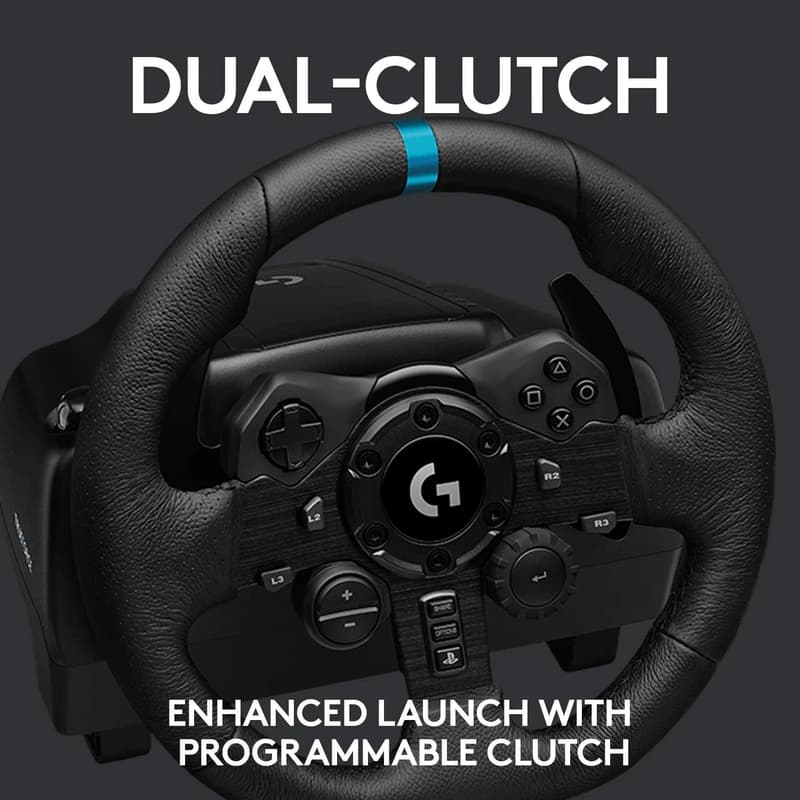فرمان بازی PlayStation لاجیتک LOGITECH G923 PS5 — تصویر ۴