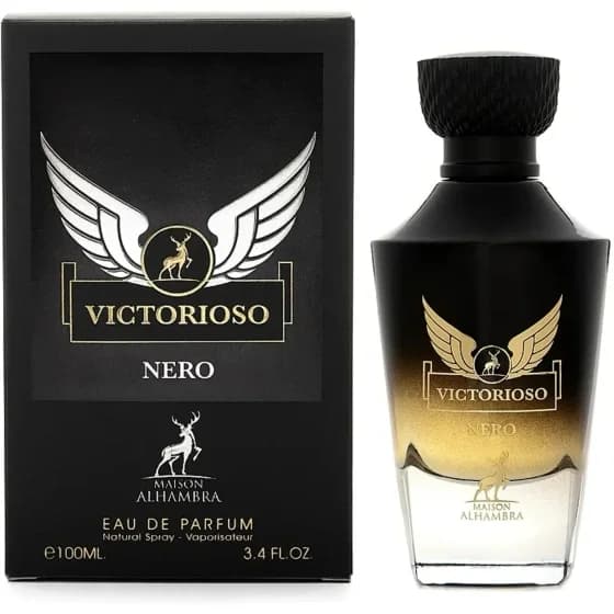 عطر الحمبرا ویکتوریوسو نرو ۱۰۰ میل مشابه پاکو رابان اینویکتوس ویکتوری| Alhambra Victorioso Nero EDP‏