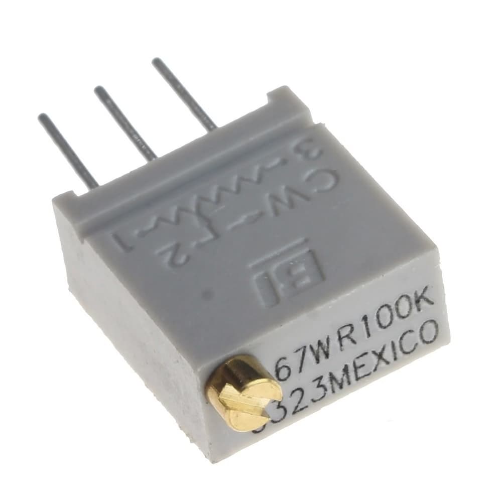 مولتی ترن طوسی 100 کیلو اهم ایستاده | 67WR-100KOHMS