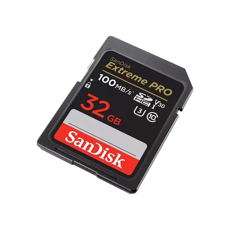 کارت حافظه سن دیسک SD مدل EXTREME PRO 100MB/S ظرفیت 32 گیگابایت — تصویر ۳