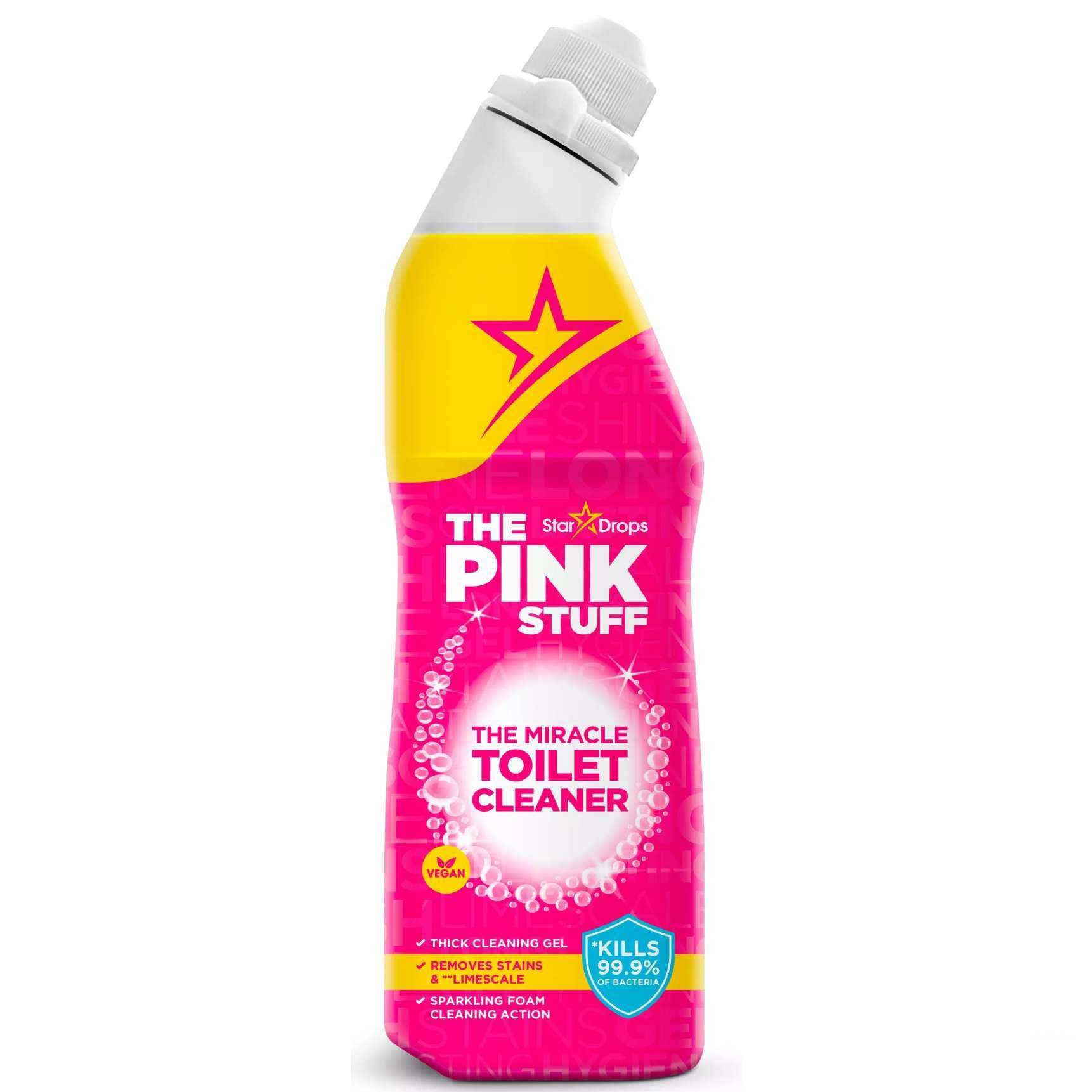 ژل تمیزکننده توالت پینک مدل Miracle Toilet Cleaner حجم 750 میل