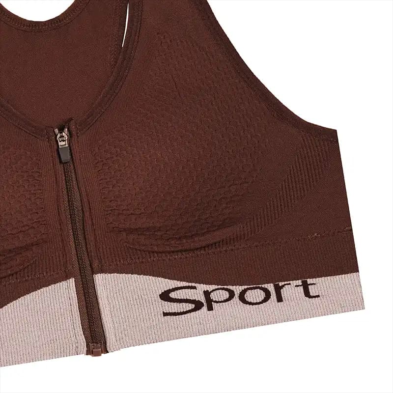 نیم‌تنه ورزشی جلو زیپ دار نخی کمر پهن پشت قهرمانی SPORT — تصویر ۷