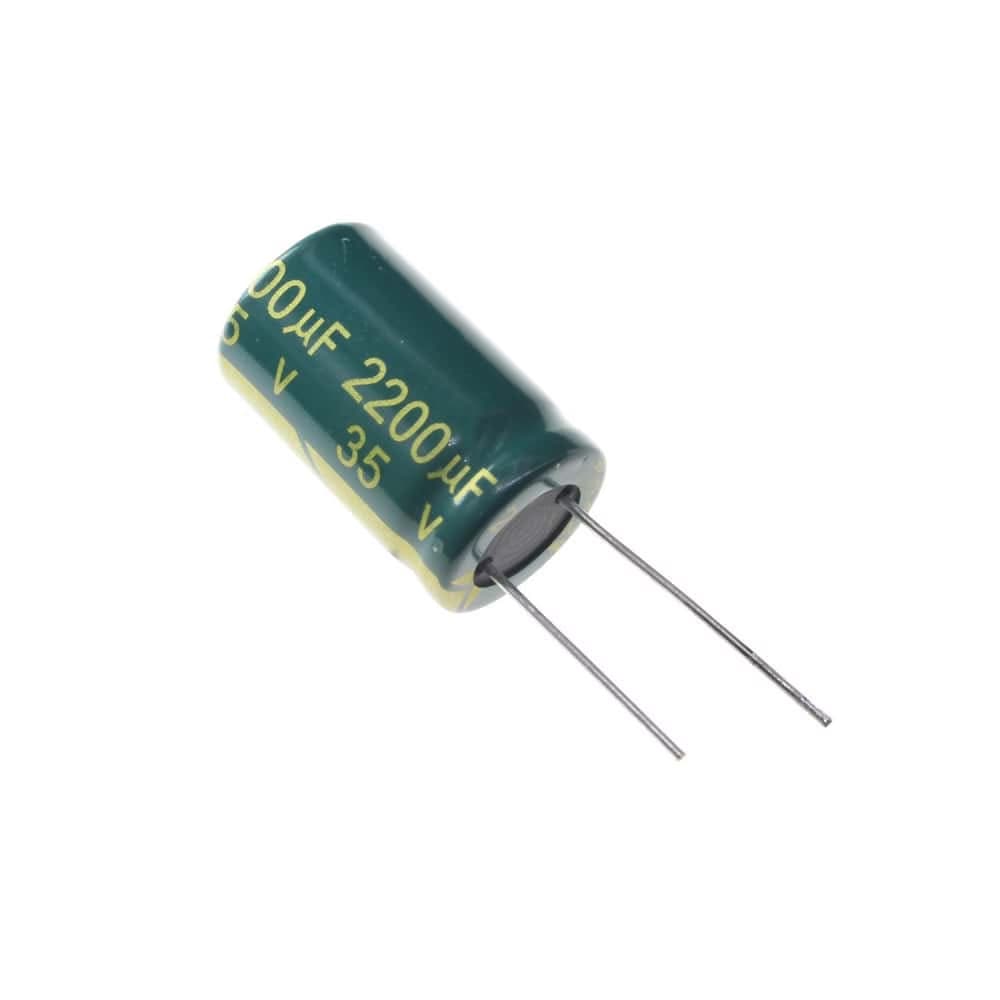 خازن الکترولیت 2200 میکرو فاراد 35 ولت | 2200UF 35V