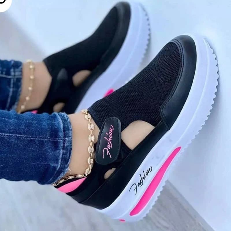 صندل لژدار زنانه طرح اسپرت Fashion Sandal Platform