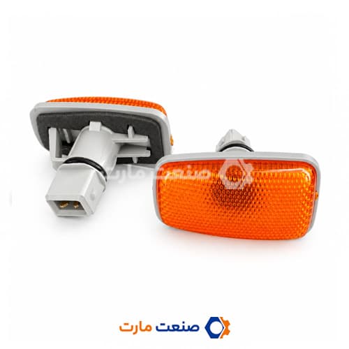 چراغ راهنمای گلگیر پراید (زرد)