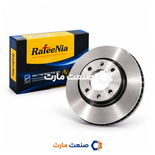 دیسک چرخ جلو پژو 206 T5 رفیع نیا