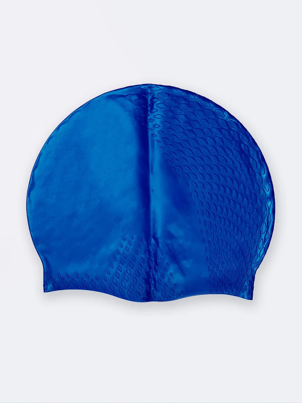 کلاه شنا طرح جدید پوست ماری زنانه و مردانه اسپیدو ( Speedo ) آبی رنگ سیلیکونی — تصویر ۲