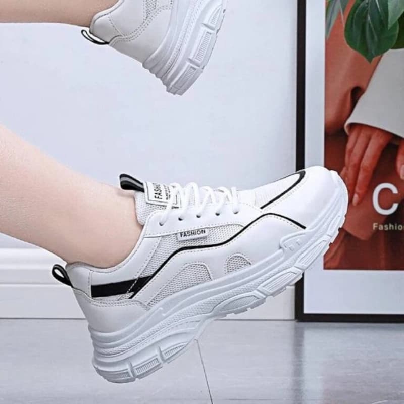 کتونی اسپورت لژدار طبی زنانه مدل چانکی | Women’s Chunky Sneakers — تصویر ۴