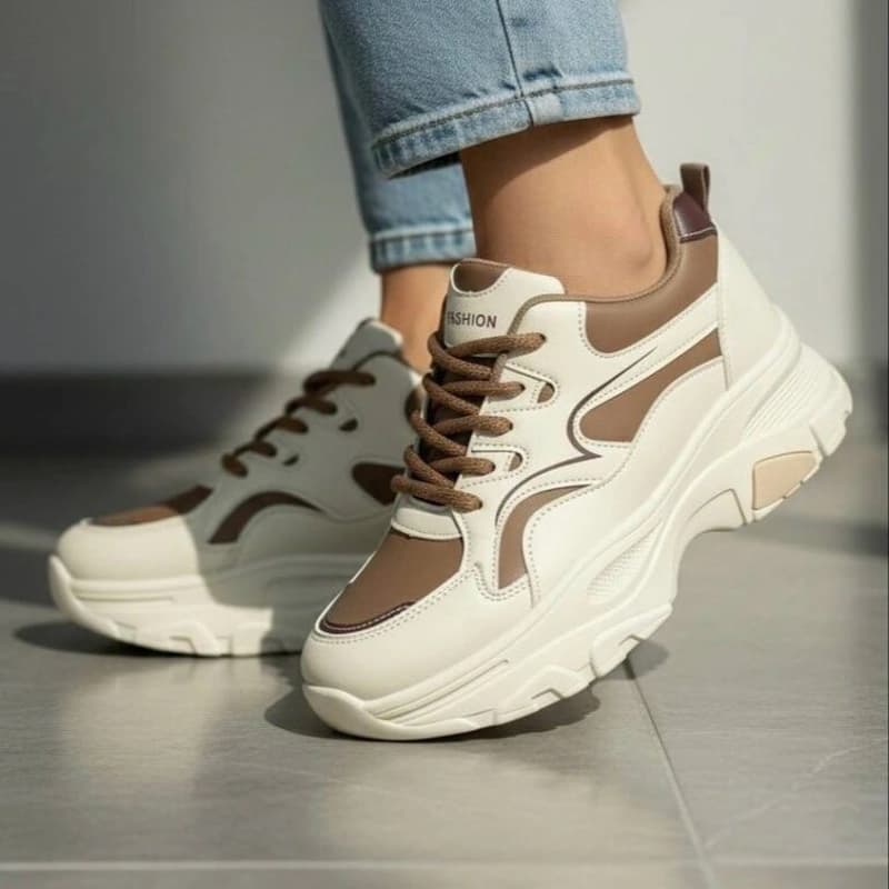 کتونی لژدار طبی زنانه مدل فشن فلای | Women’s Fashion Fly Sneakers