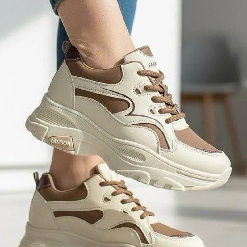 کتونی لژدار طبی زنانه مدل فشن فلای | Women’s Fashion Fly Sneakers — تصویر ۶