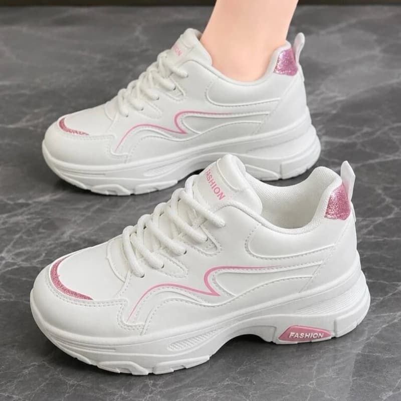 کتونی لژدار طبی زنانه مدل فشن فلای | Women’s Fashion Fly Sneakers — تصویر ۲