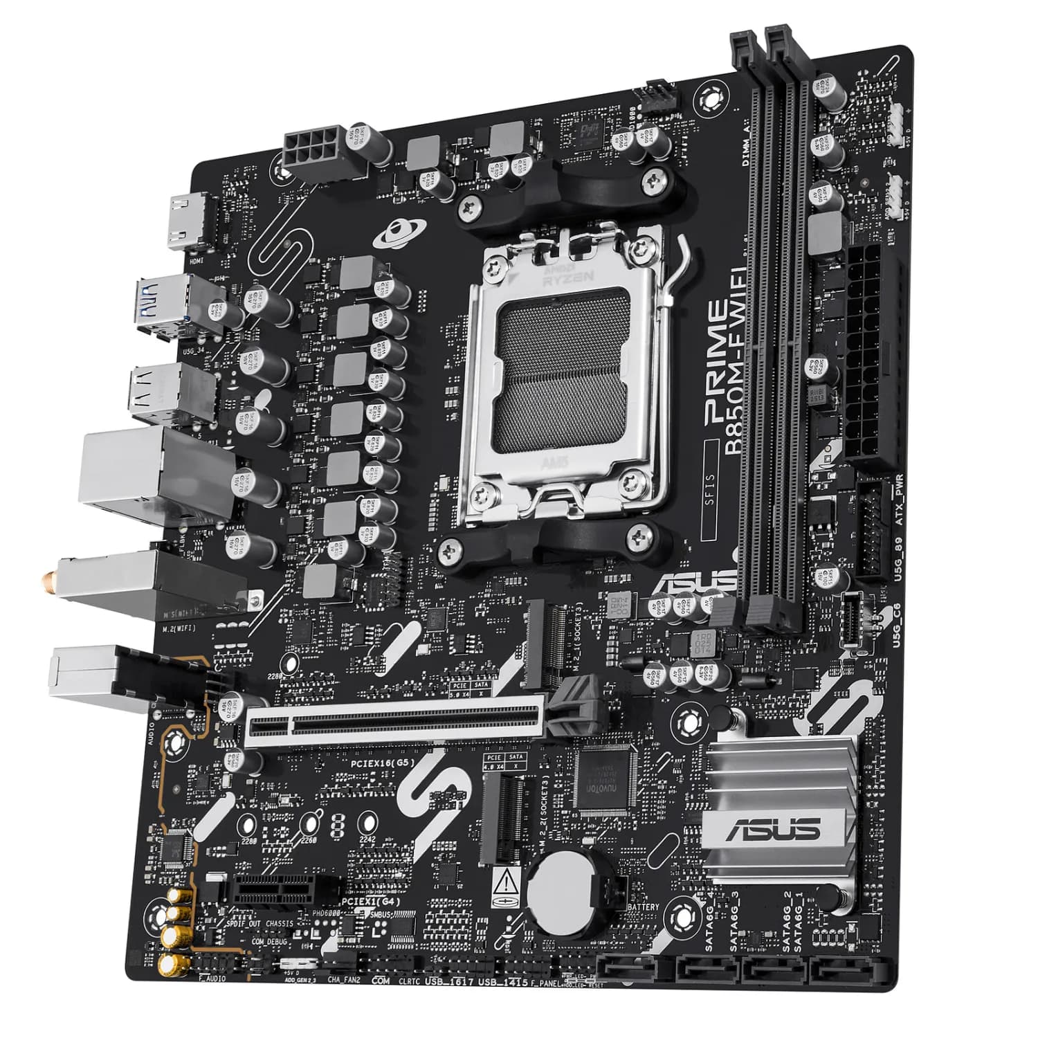 مادربرد ایسوس مدل Prime B850M-F — تصویر ۳