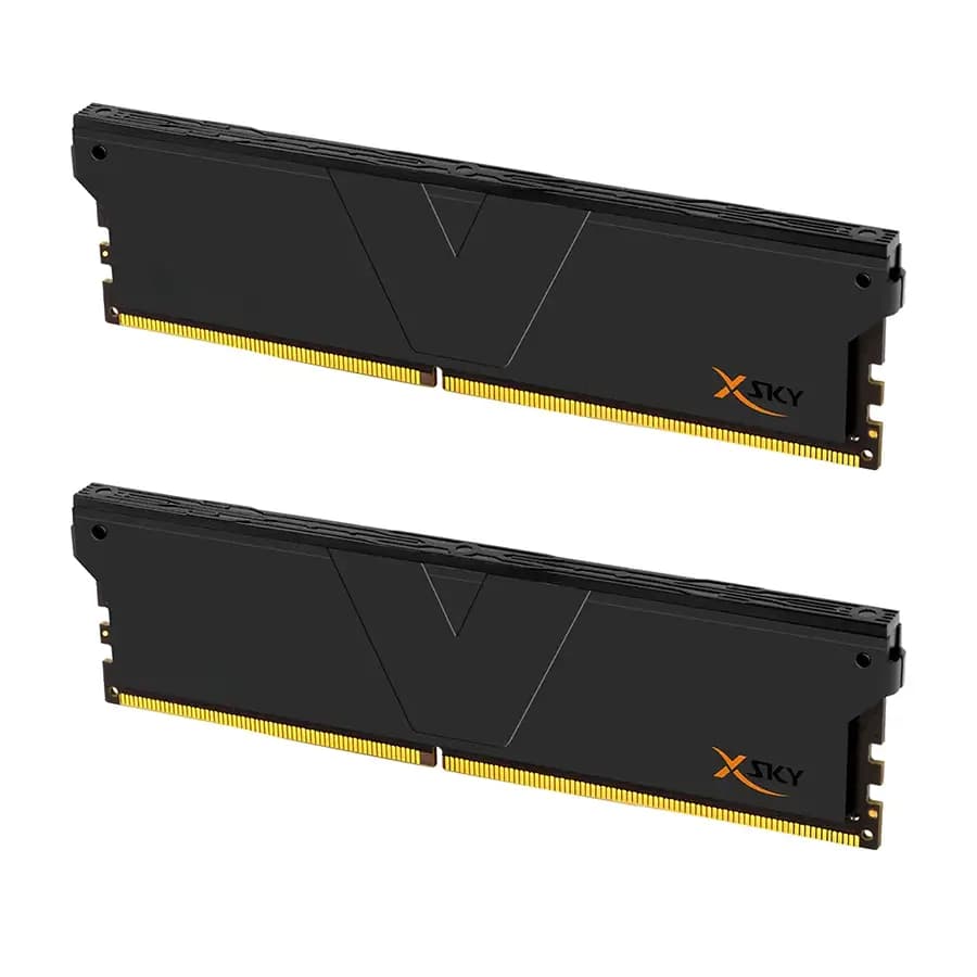 رم وی کالر مدل Manta XSky 32GB Dual 6000MHz CL28 DDR5 ظرفیت 32 گیگابایت