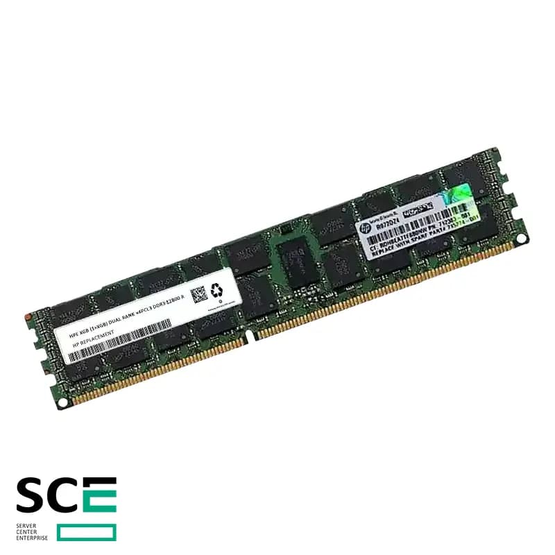 رم سرور HP 8GB Dual Rank x8 PC3L-12800E — تصویر ۲