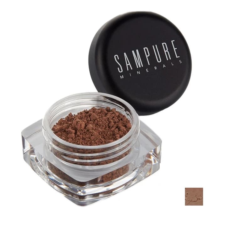سایه چشم پودری مینرال ارگانیک سمپیور انگلستان-SAMPURE-HEAVENLY BRONZE شماره 115 — تصویر ۲