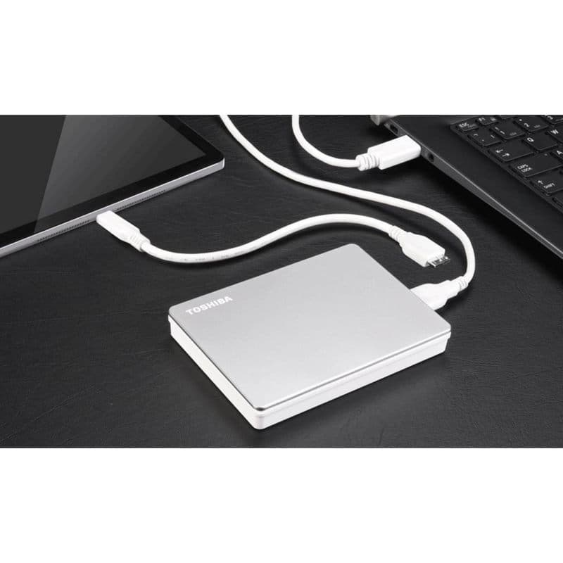 هارد اکسترنال توشیبا مدل CANVIO FLEX ظرفیت 2 ترابایت — تصویر ۳