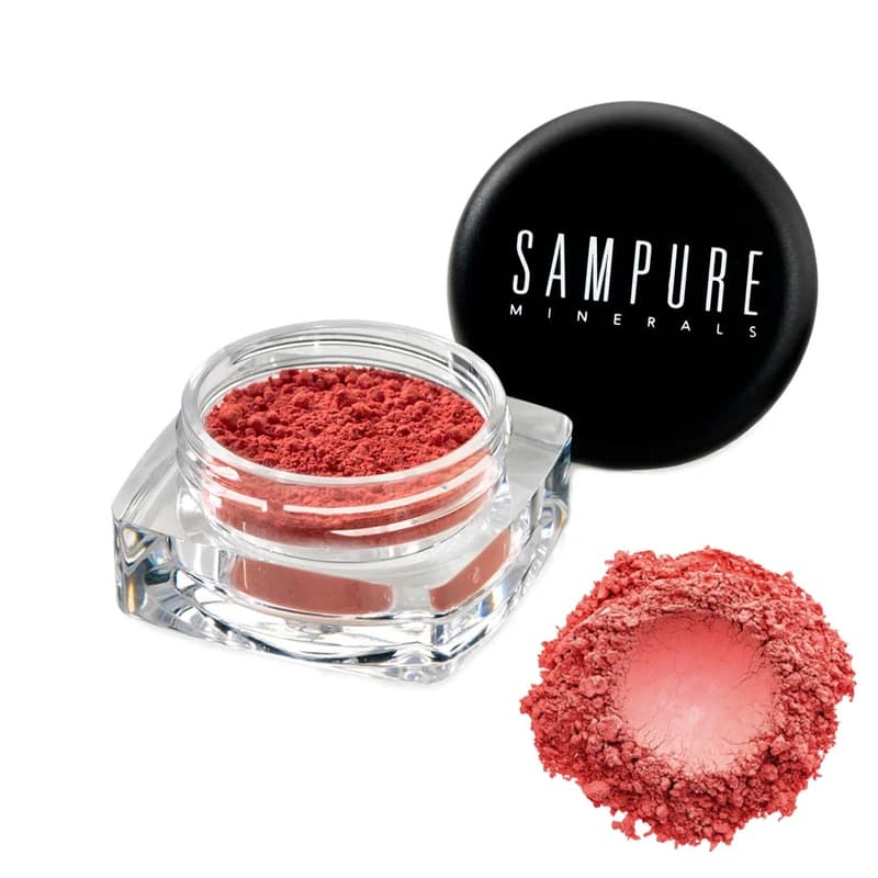 سایه چشم پودری مینرال ارگانیک سمپیور انگلستان-SAMPURE-ETERNAL BLOSSOM شماره 125 — تصویر ۴