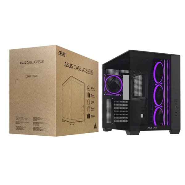 کیس ایسوس مدل A32 PLUS black — تصویر ۸