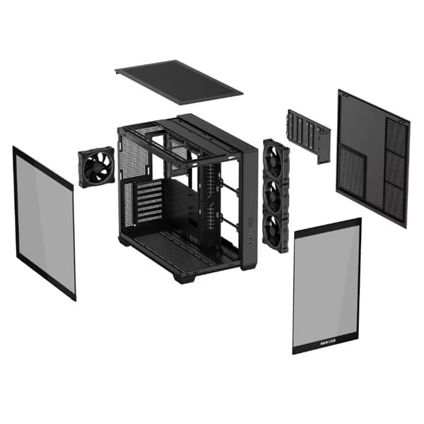 کیس ایسوس مدل A32 PLUS black — تصویر ۳