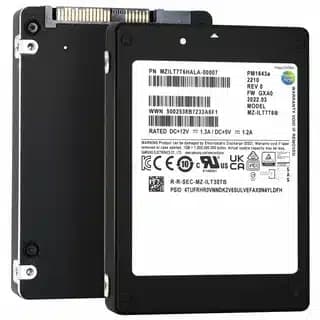 SSD سرور SAMSUNG PM1643a SSD 7.68TB SAS 12Gbps 2.5inch MZILT7T6HALA-00007
