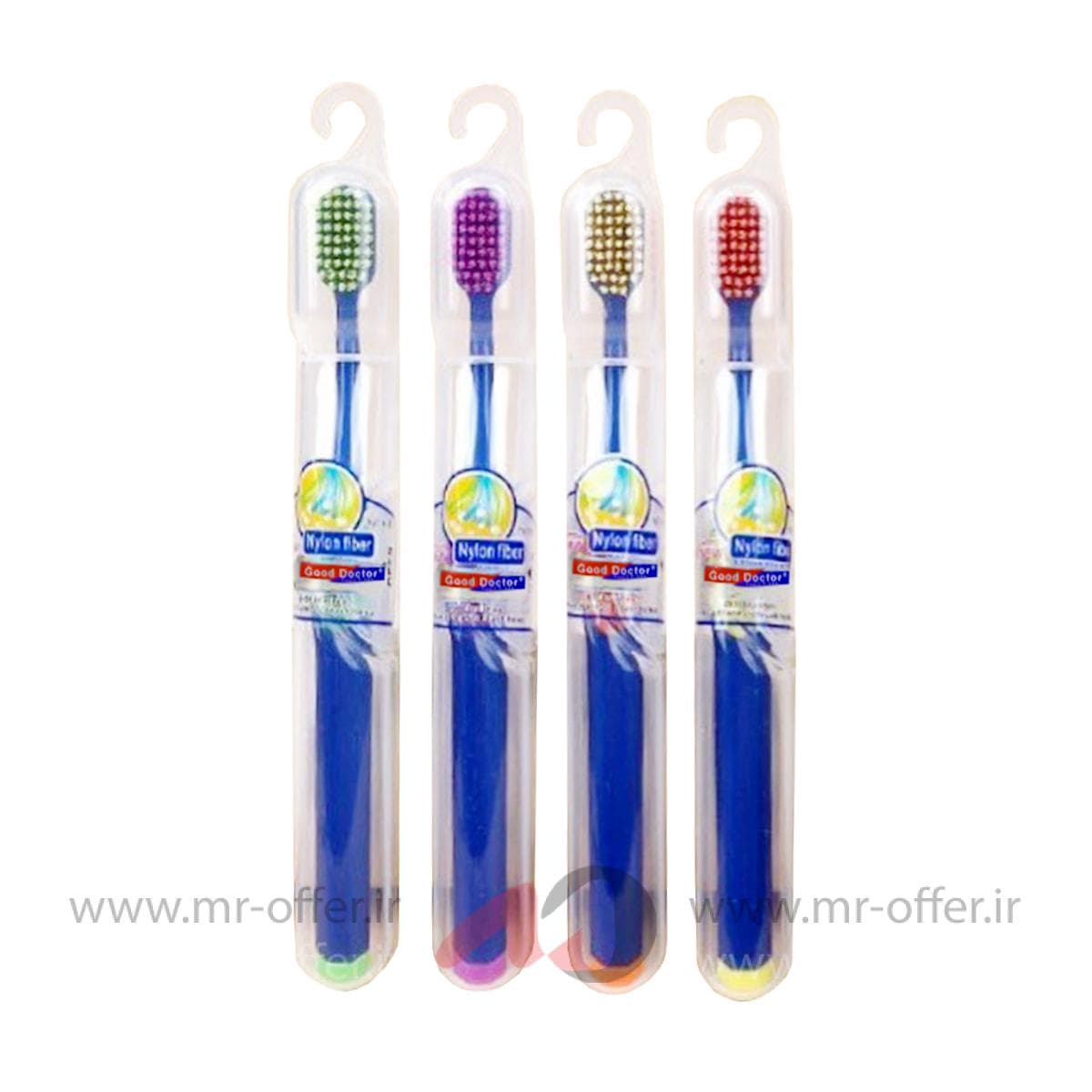 مسواک گود دکتر مدل Nylon fiber با برس نرم | Good Doctor Nylon fiber toothbrush — تصویر ۴